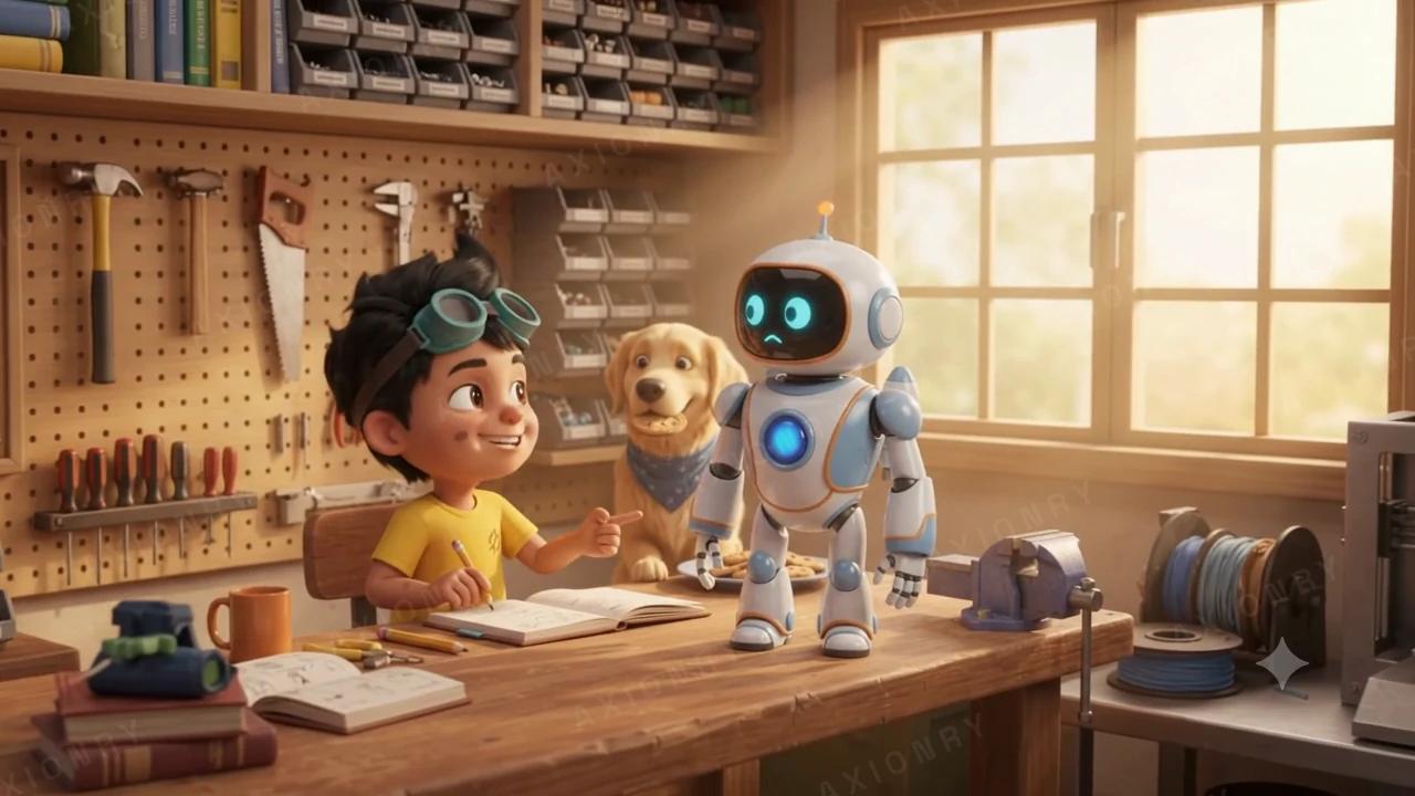 Personalized AI marketing videos: a frame from a finished AI-animated scene